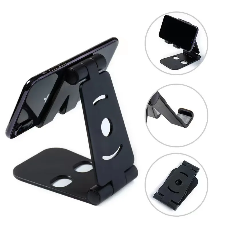 

Plastic Phone Holder Stand Mobile Smartphone Support Tablet Desk Holder Portable Foldable Lazy Phone Support Mounted Stand