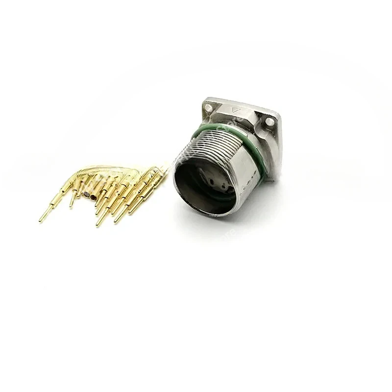 M23 6 Hole 17 Pin 12 Core Encoder Male And Female Connector M623 Aviation Plug 8P