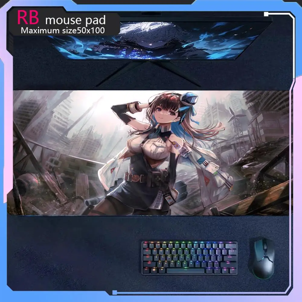 MousePad NIKKE Mouse Pad Comic and electronic PCgame mouse pad is convenient to use, with non slip and wear-resistant sizeNIKKE