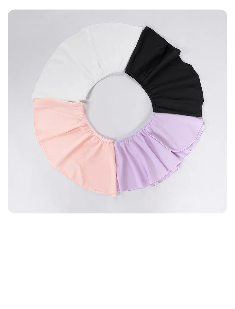 Justaucorps professionnel en mousseline de soie pour filles, robe de pratique de ballet classique, tutu de ballerine, vêtements d'été pour adultes et enfants