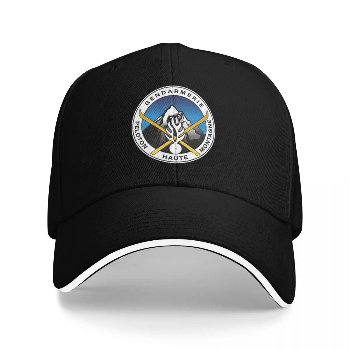 

PGHM PELOTON GENDARMERIE HAUTE MONTAGNE Baseball Cap sun caps Snap Back Hat Men Women's