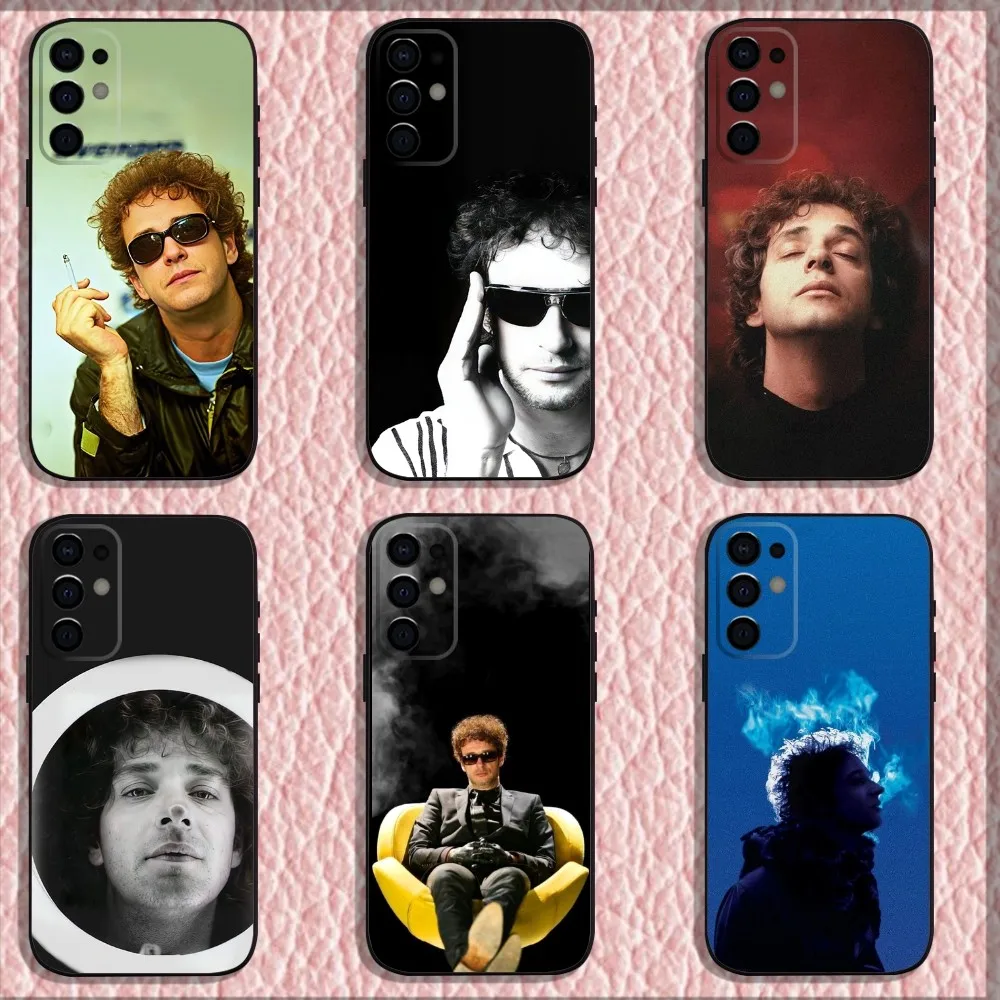 Singer Songwriter G-Gustavo Cerati Phone Case For Samsung S24,S21,S22,S23,S30,Ultra,S20,Plus,Fe,Lite,Note,10,9,5G Black Shell