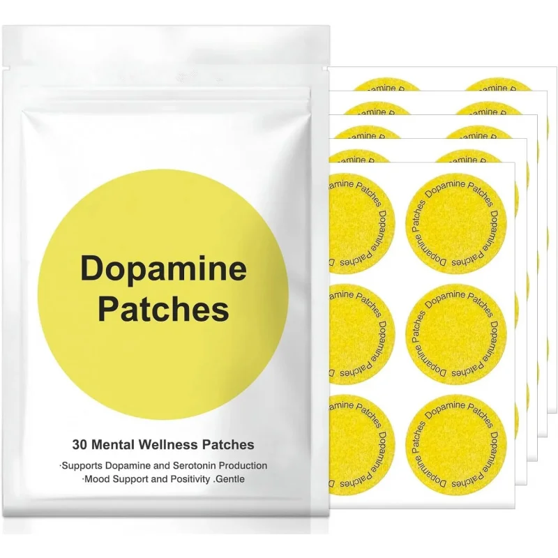 Dopamine Energy Patches-Immune System Booster Energy Boost Alertness&Motivation Enhancer,Fatigue Relief Supplement for Vitality