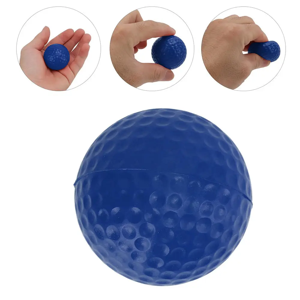 Colorful Soft PU Foam Sponge Golf Balls Soft Elastic Indoor Outdoor Practice Training Balls Golf Training Aid Beginners Golfers