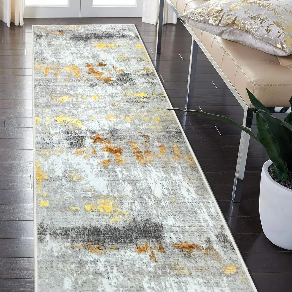 

Коврик-дорожка для прихожей, с нескользящей основой из ТПР, моющийся, на заказ, для гостиной/спальни/коридора/ванной/кухни/лаунж-зоны