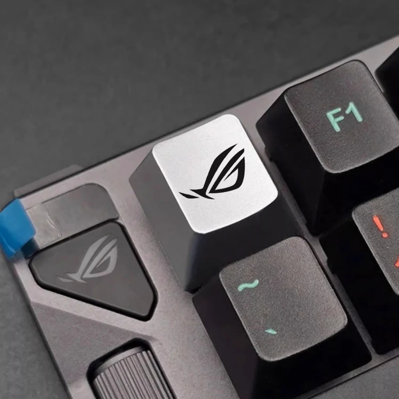 ESC Key Custom Keycaps for Mechanical Keyboard Caps ROG Metal Keycap Laser Engraving Slayers Magnetic Axis Keyboard Key Caps — product photo 1 of 1