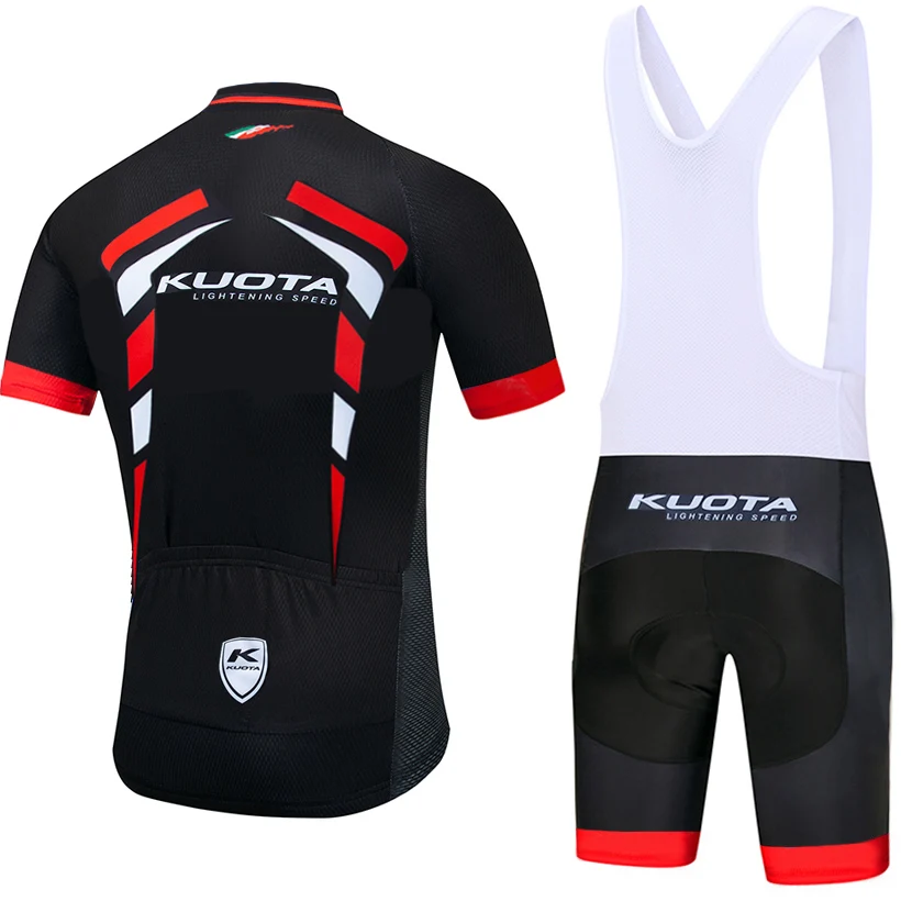 TEAM NEW KUOTA Cycling Clothing Bike jersey Ropa Quick Dry Mens Bicycle summer pro  Jersey 20D pad bike Maillot Culotte