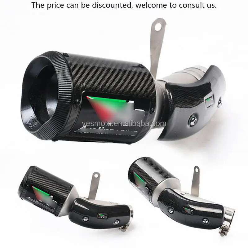 

Motorcycle Muffler Tips Slip On Exhaust System Pipe For BMW S1000RR 2015 2016