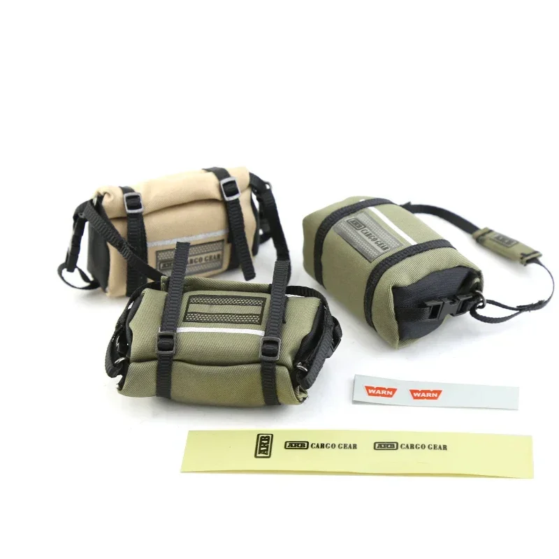 Simulation Storage Bag Roof Bag Luggage Bag Handbag Decoration for TRX4M Defender Bronco Axial SCX24 1/18 1/24 RC Crawler Car