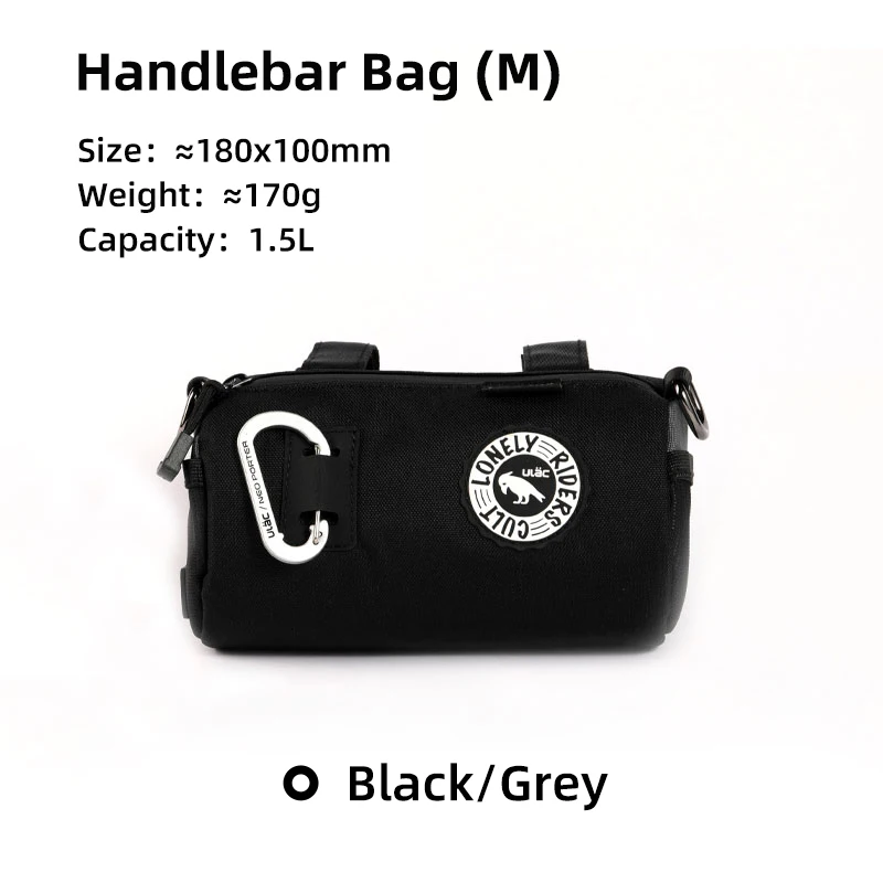 ULAC Neo Porter Cycling Accessories Pouch Waterproof Road Bike Bagpack Bicycle Handlebar Bag 1.1/1.5/2.7L MTB Front Tube Pannier image 3