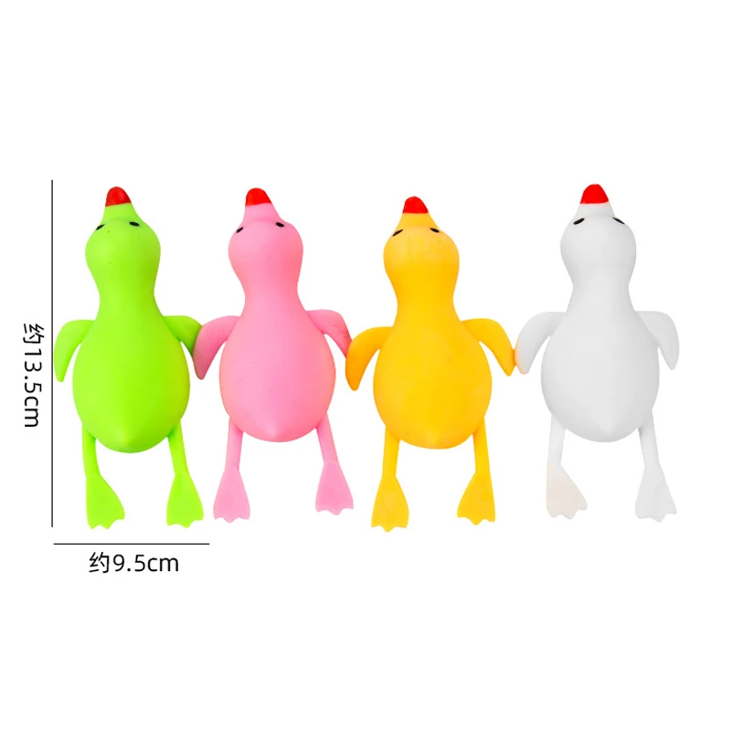 Kids Antistress Duck Squeeze Toys Goose Cute Kawaii Animals Vent Toys for Kids Adults Decompression Stretch Toys for Children view 6