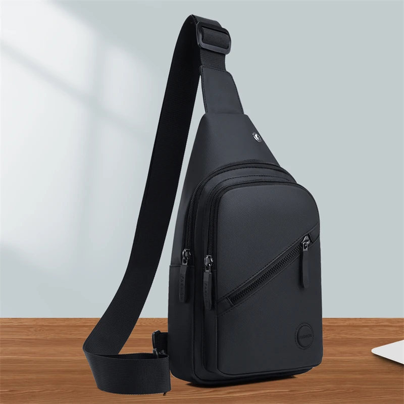 

Men's Chest Bag - Suitable for outdoor sports, cycling, and daily commuting, adjustable shoulder bag, crossbody bag