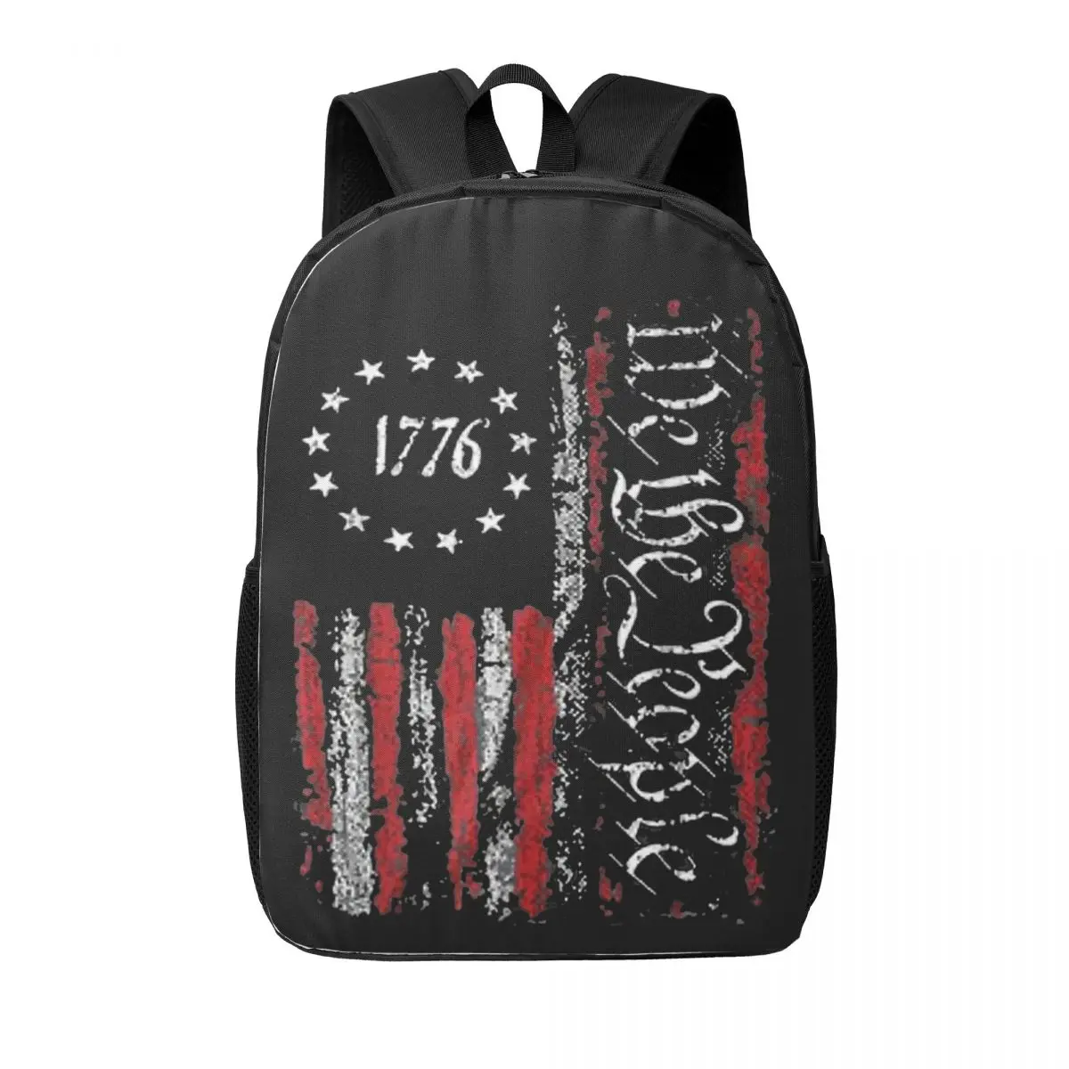 

Американский флаг, патриотический 1796, мы люди, США, женские рюкзаки, сумка для книг, школьные сумки для студентов, портативный рюкзак, сумка на плечо