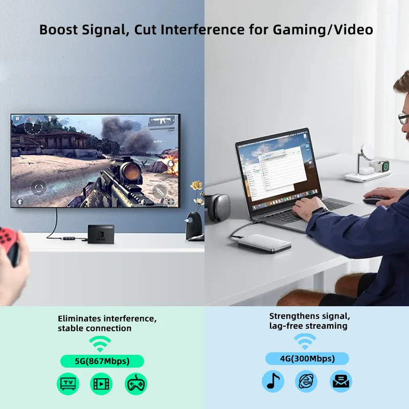 ترقية جديدة 3G 4G 5G إشارة الداعم هاتف محمول مكرر EGSM 2G مكبر للصوت للجوال B1/B3/B5/B8/B20/B28 Tuya App مراقبة