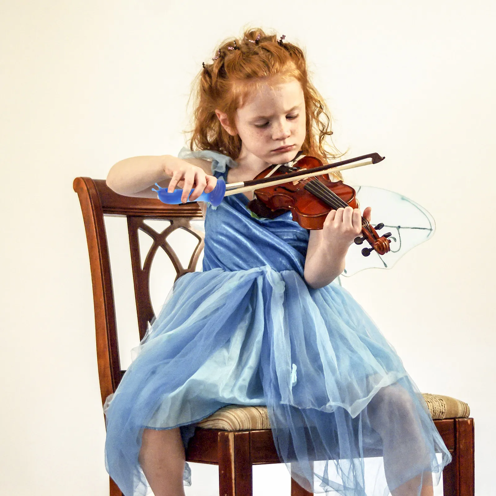 

1 шт. Силиконовый держатель для смычка для скрипки, корректор для начинающих, выпрямитель смычка, тренажер для правильной постановки, инструмент для обучения игре на скрипке