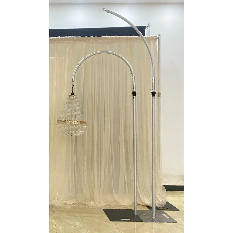 

Wedding chandelier floor-to-ceiling candlestick aluminum metal background frame wedding decoration