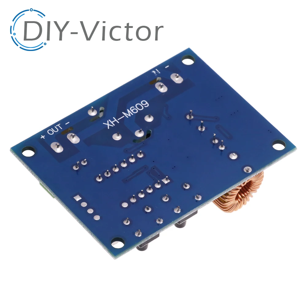 XH-M609 Low Voltage Disconnect Switch Cut Off 12V 24V 36V Digital LED Display Over-Discharge Protect for 12-36V Lithium Battery