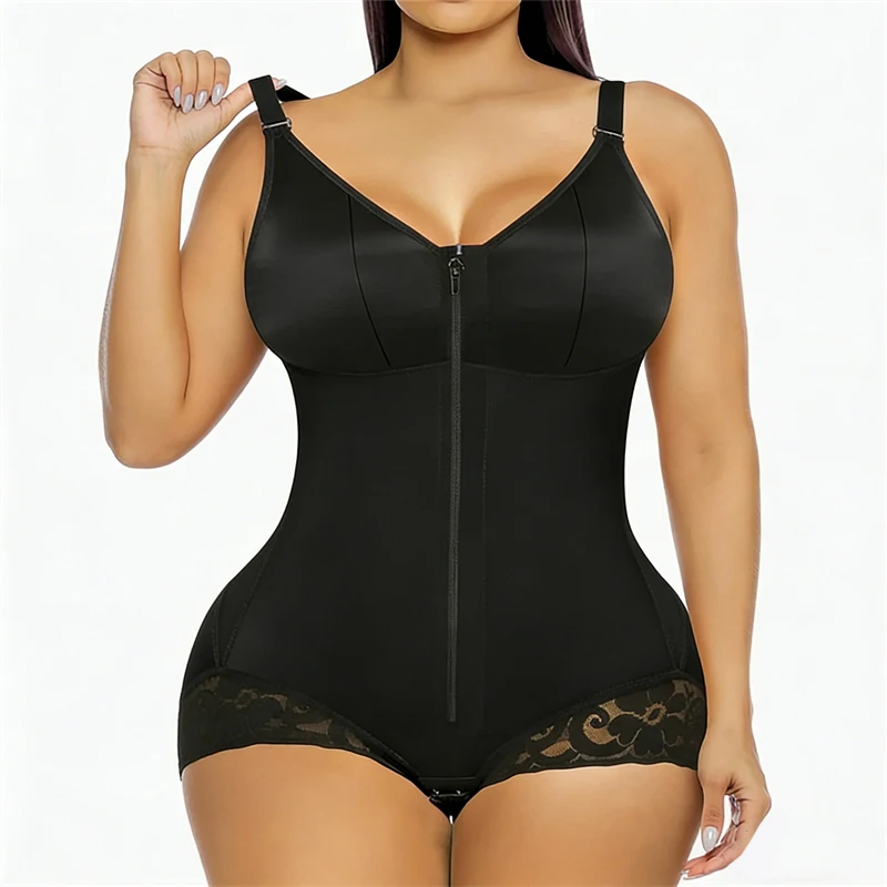 

Женское корректирующее белье с двойной компрессией для контроля живота, послеродовое, с эффектом подтяжки ягодиц, компрессионная одежда Faja Colombiana, нижнее белье.