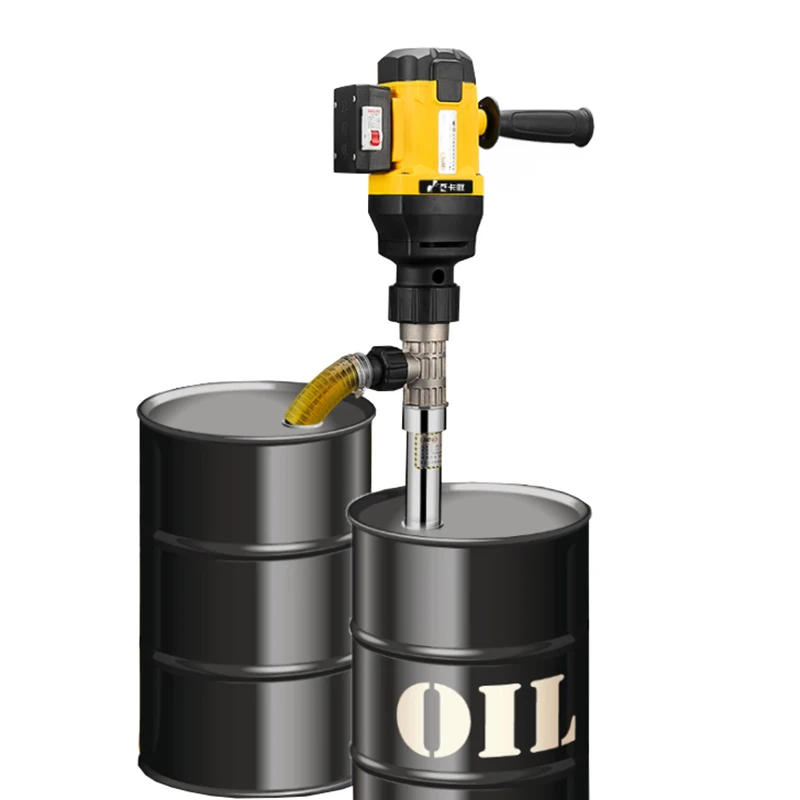 

Portable high-power electric oil pumping pump diesel oil pumping unit 220V oil barrel oil pumping pump oil pumping unit