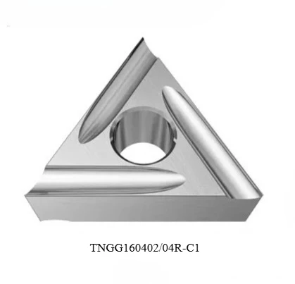 

10PCS CNC Metal Ceramic Blade TNGG160402/04 L/R-S/F/C1/DP1 High Gloss Precision Milling Cutter Grain 10PCS