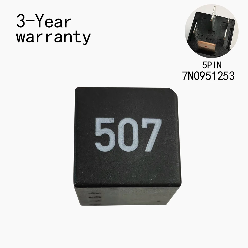 507 Relay 7N0951253 For VW Passat Santana Sagitar Magotan Jetta Candy Tiguan beetle Scirocco Touareg Skoda Superb Octavia Yeti