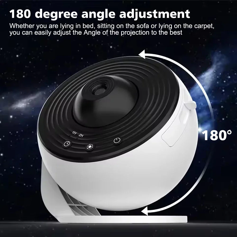 

Galaxy Projector Starry Sky Projector LED Projection Lamp Night Light For Kids Bedroom Gift Home Decoration