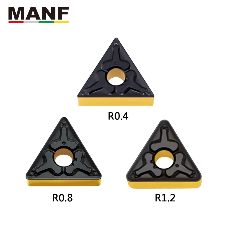 MANF TNMG160404 TNMG160408 أداة تحول خارجية عالية الجودة للصلب TNMG 160408 160404 كربيد إدراج طلاء بلونين