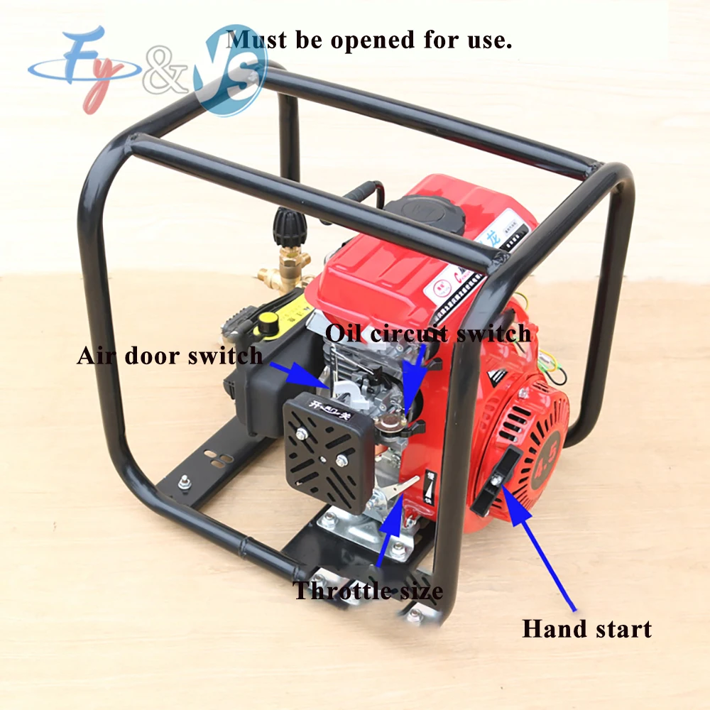 Pulling Pesticide Sprayer Agricultural High-Pressure Sprayer for Gas Small-Sized Stretcher-Cart Sprayer