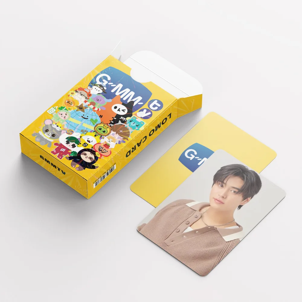 Pre-order 92 Small Cards of GMMTV Thailand Merchandise Collection Small Cards Star Photo Cards Stickers Double-sided LOMO