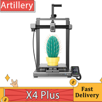 Artillery Sidewinder X4 Plus 3D Printer, 500mm/s Print Speed, 300℃ High-temp Printing, XY-Metal Linear Guide Rail 300*300*400mm