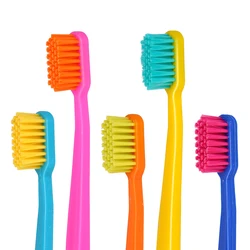 10Pcs Ultra-fine Soft Hair Toothbrush Portable Travel Men Women Adult Tooth Brush Deep Cleaning Oral Care Supplies ﻿ ﻿