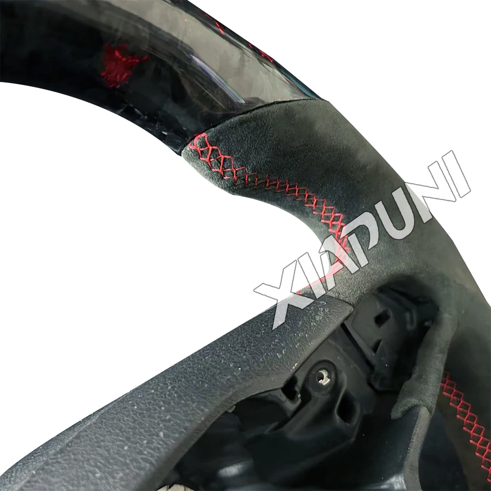 new Customized forge Steering Wheel Fit For Seat Leon FR Cupra 5F Ibiza 6F Arona Ateca Leon ST Alhambra 2014-2020