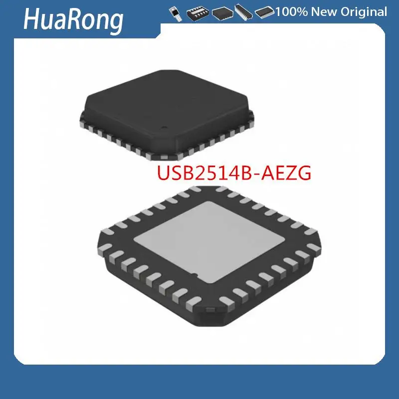 

2PCS/LOT USB2514B-AEZG USB2514BAEZG QFN36