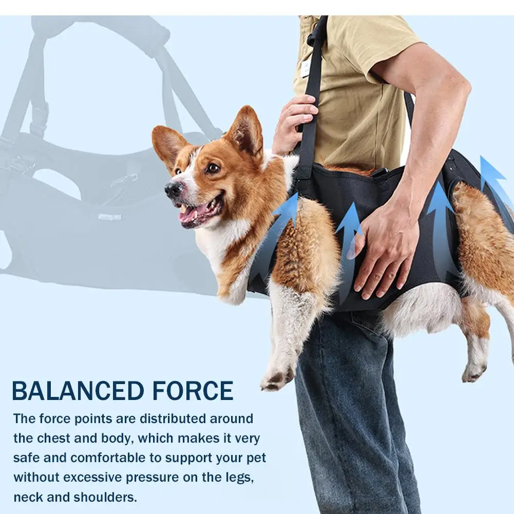 Portable Dog Sling Suitable For Hind Leg Hip Support Aid Belt Elderly Dog ​​disabled Dog Rehabilitation Exercise Assistance Belt