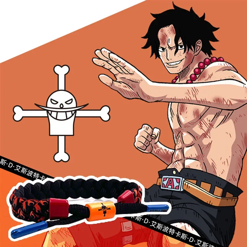 Kleine Leeuw Eendelig Jit E-Sportarmband Luffy Ace Herdenking Nautische Koning Rona Mae Solon Paar Cadeau Verjaardagsarmband