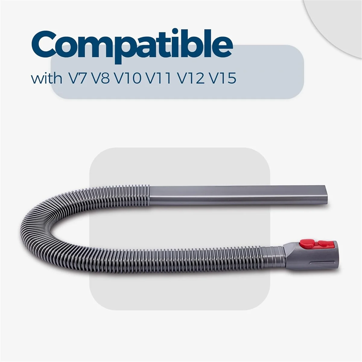 Dryer Vent Cleaner Kit, Hose Attachment for Dyson V7 V8 V10 V11 V12 V15 Cordless Vacuum, Perfect Flexible Crevice Tool image 3