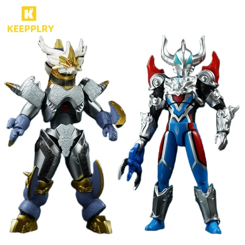 Keeppley Dekai Ultraman Super Armor Hero Movable Building Blocks Man Geed Splicing Toy Mecha Galatron Collection Gift