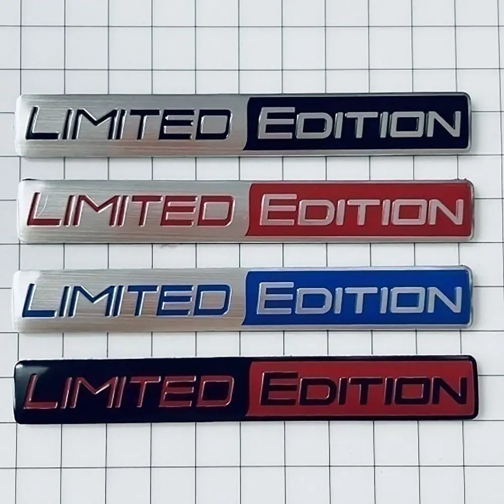 ملصقات سيارة ألومنيوم ثلاثية الأبعاد إصدار محدود ، تصميم سيارة ، لصق ، أودي ، هوندا ، أوبل ، تويوتا ، مرسيدس ، مازدا