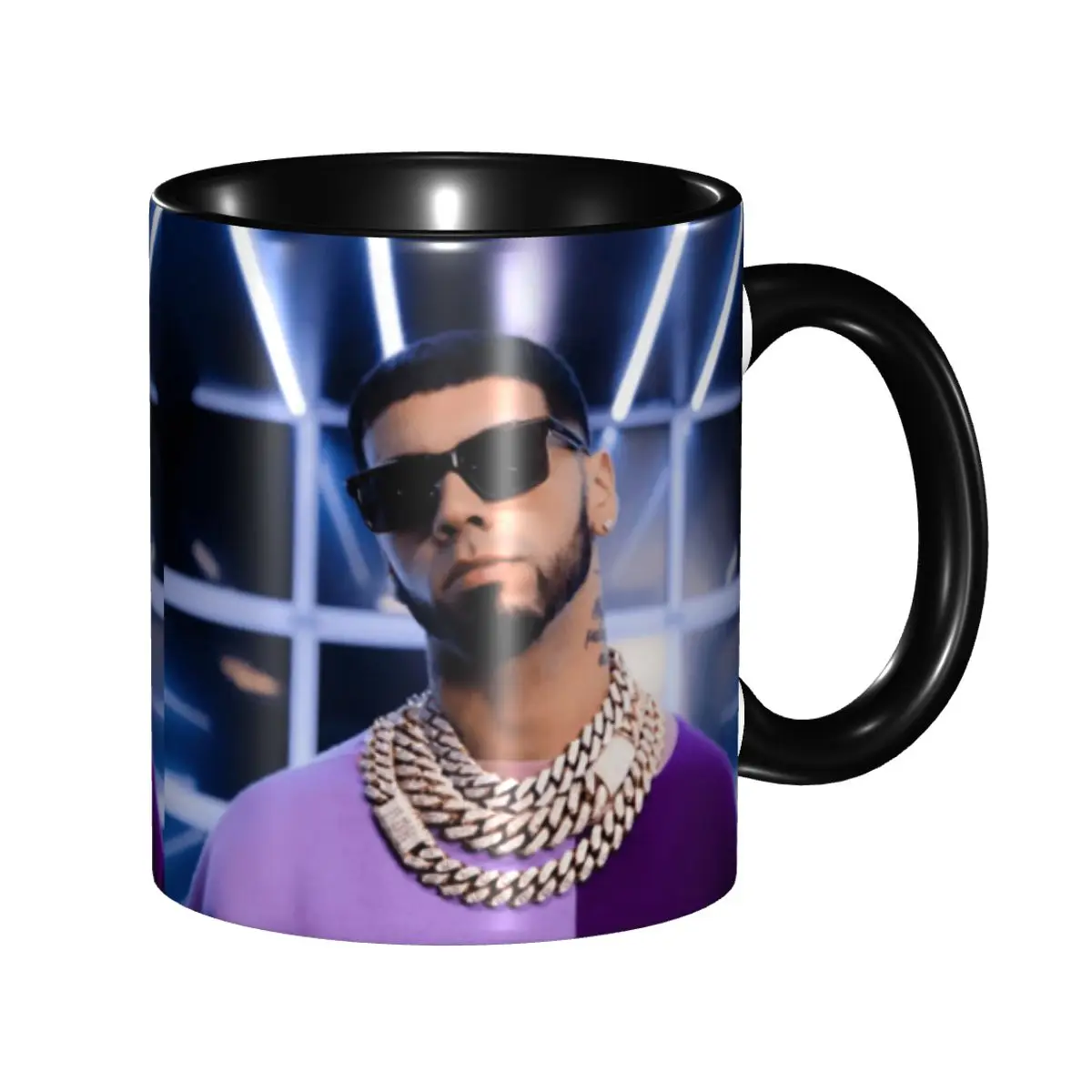 

Latin Urban Music Anuel AA Mug Personalized Coffee Ceramic Mug Creative Gift