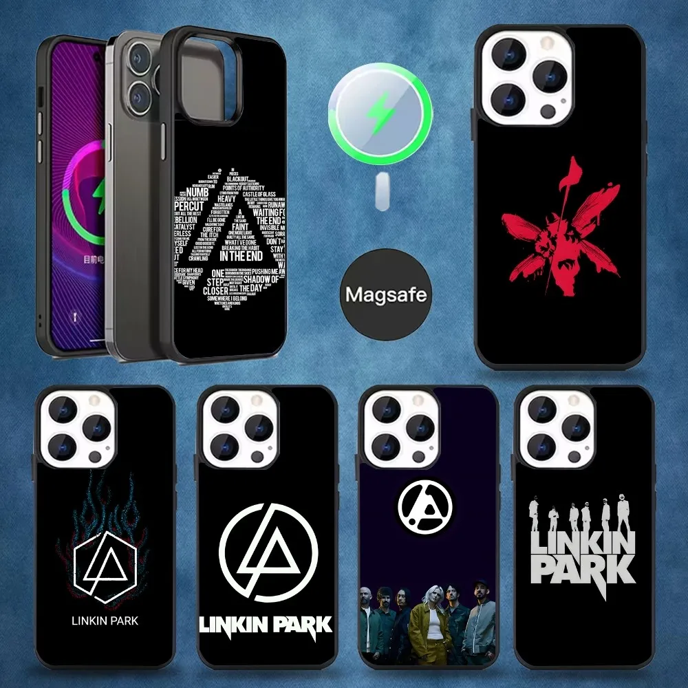 

The Machine L-Linkin Park Phone Case For iPhone 16,15,14,13,12,11,Pro,Max,Plus,Mini,Magsafe,Magnetic Wireless Charging Case