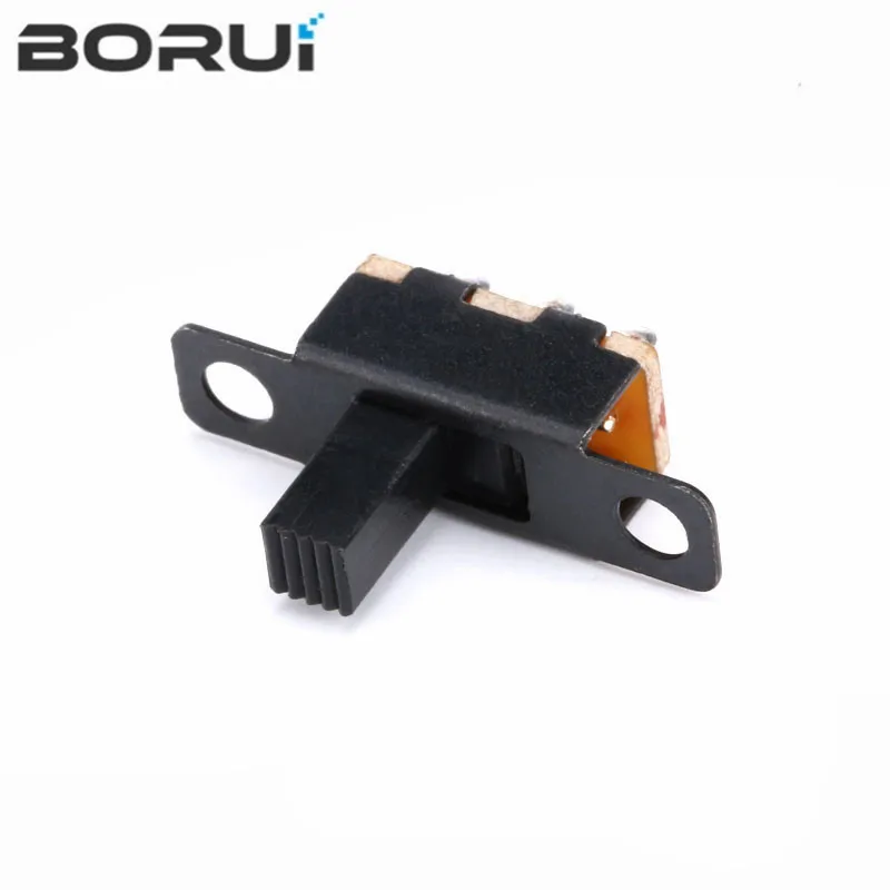 10Pcs SS12F15 SS12F15VG4 Tuimelschakelaar 3PIN 1P2T Schuifschakelaar Handvat Hoog 4Mm