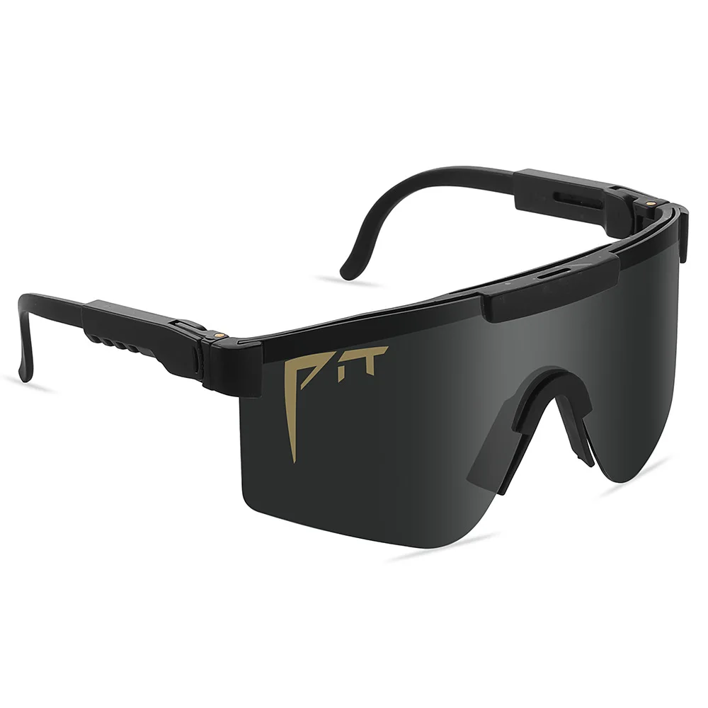 Pitt Viper Riding Sonnenbrille Anti Vu400 bunte True Film Linse für Outdoor-Sport Sonnenbrillen mit Spiegel tasche und Beinen, ohne p