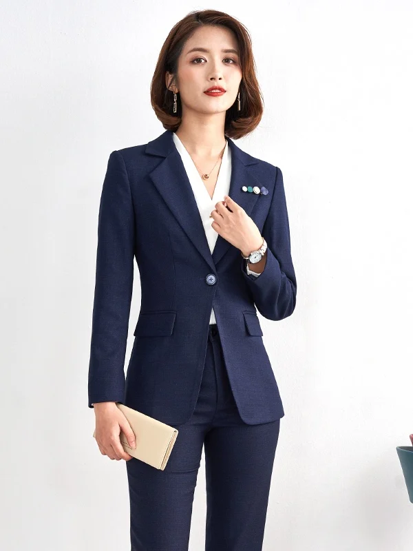 Xiangchun Bird Women's Suit Set Fashionable Elegant Korean Style Long Sleeve Spring Autumn New High End OL Professional Outfit