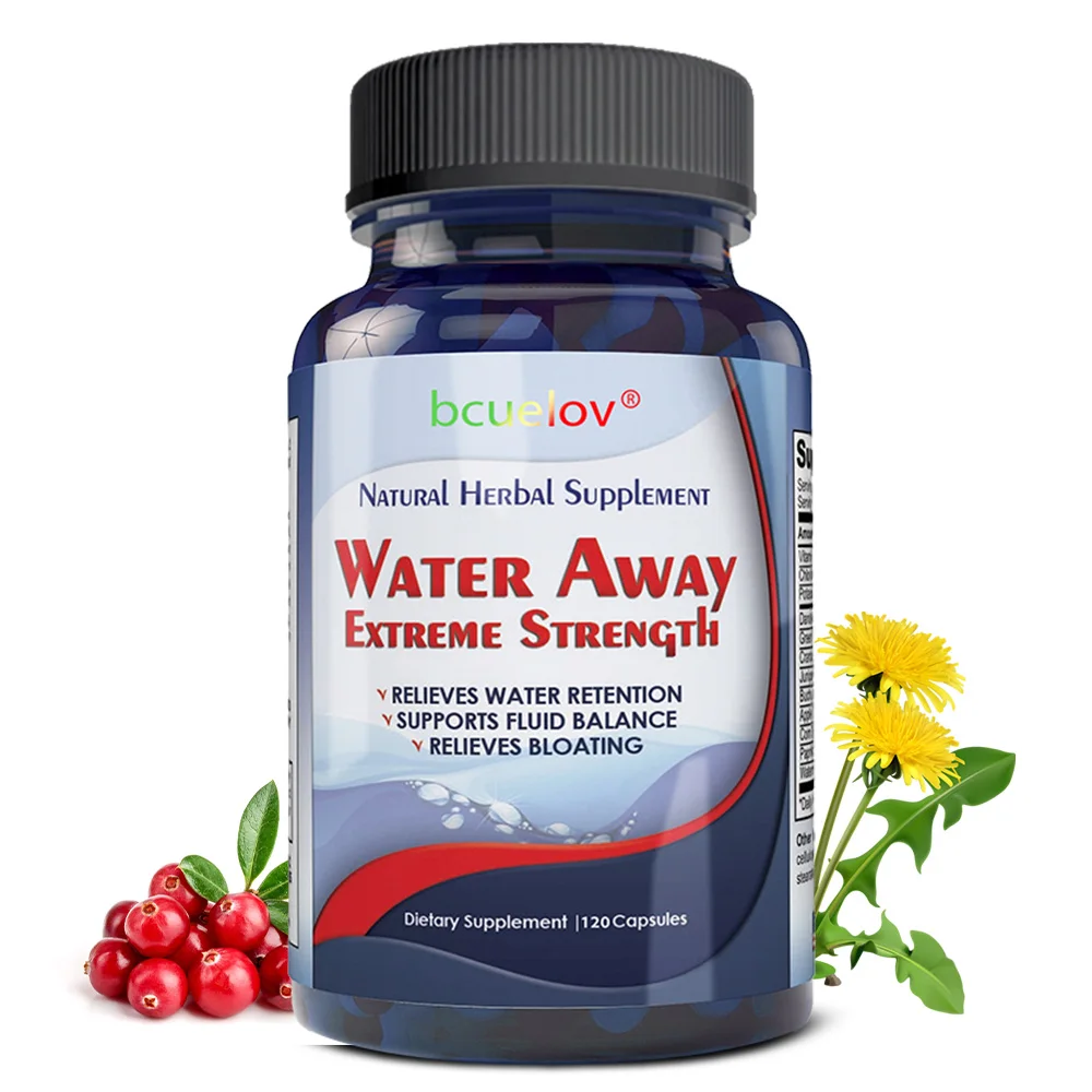 Natural Herbal Supplements - Promotes Healthy Digestion Gently Relieves Water Weight, Bloating & Bloating