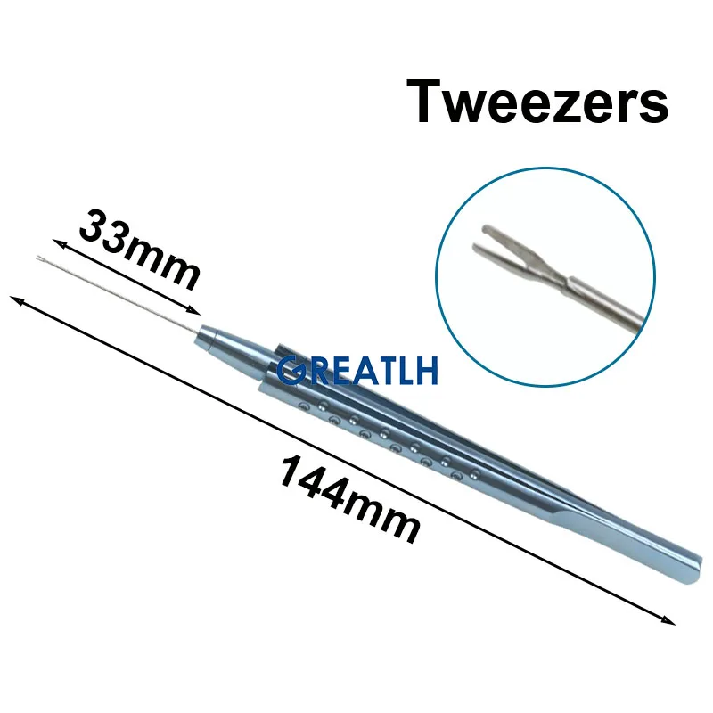 1 pz 23G forbici Vitreoretinal pinze Capsulorhexis pinze strumento di chirurgia oftalmica in lega di titanio