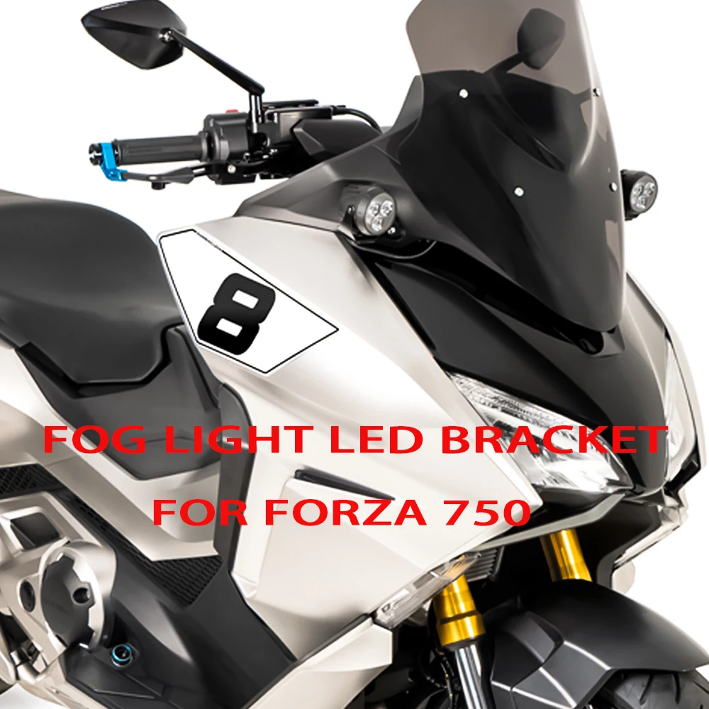 

For Forza750 2021-2023 Accessories For Forza 750 LED Lights Bracket Auxiliary Lights Motocycle Fog Light Bracket Fit For Honda