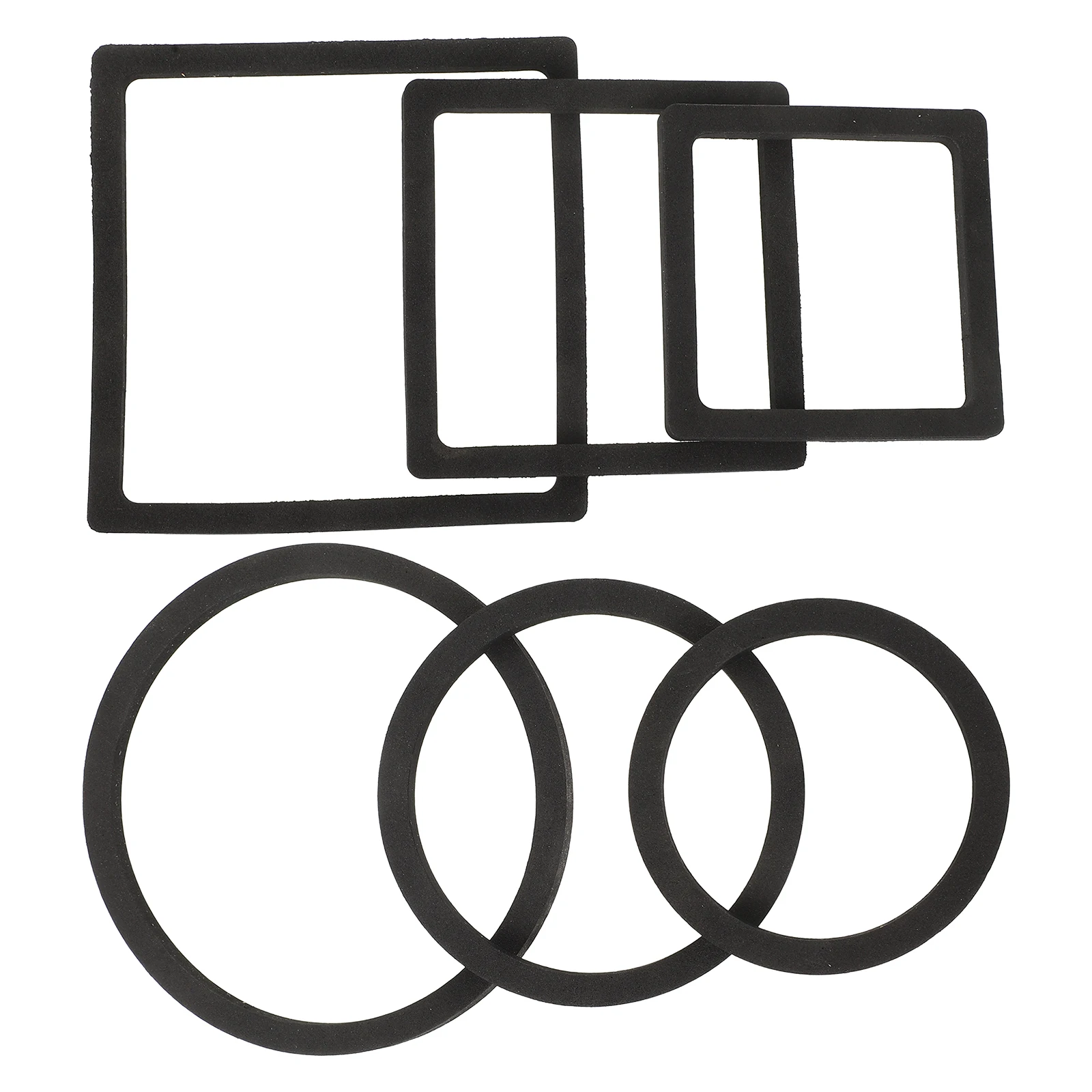 

6Pcs Floating Plant Rings for Aquarium Fish Feeder Durable Foam Easy Install Suitable All Sizes Convenient Feeding