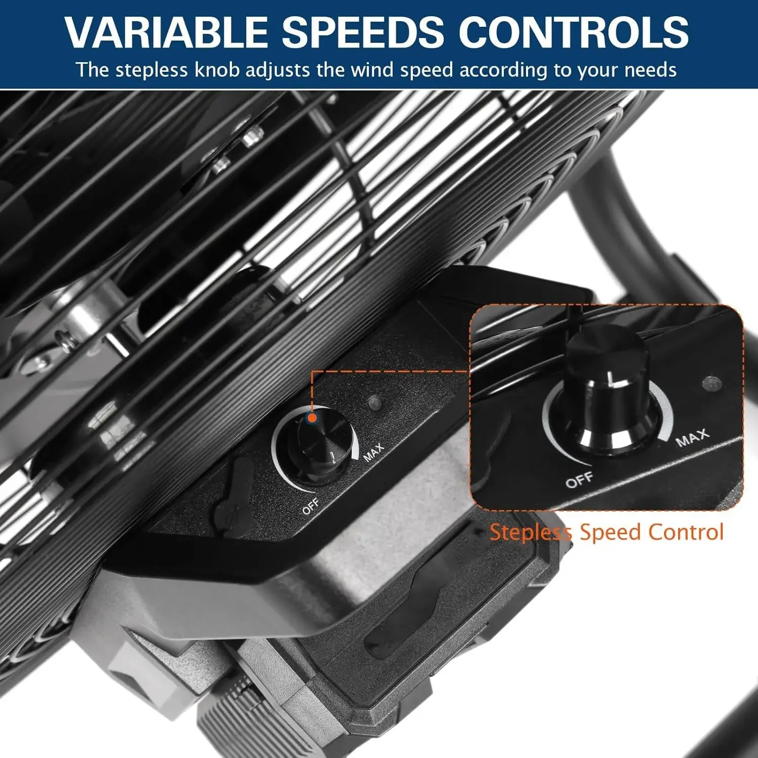 พัดลมไอน้ําแบบพกพากลางแจ้งขนาด 16 นิ้ว พัดลมไอน้ําที่ใช้แบตเตอรี่พร้อมแบตเตอรี่ที่ถอดออกได้ 15600mAh และฟังก์ชั่นหมอก ภายนอก