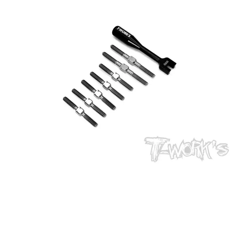 

Original T works TB-240 64 Titanium Turnbuckle Set ( For Xpress XQ10F ) Professional Rc part