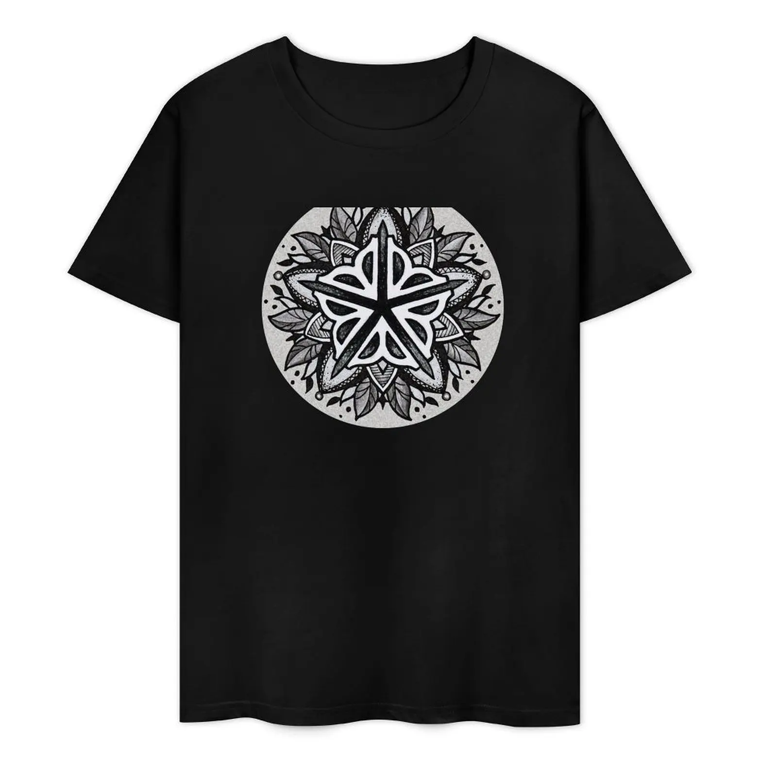 Rochester Mandala (grey tones) T-Shirt hippie clothes korean fashion cheap stuff mens designer t shirt